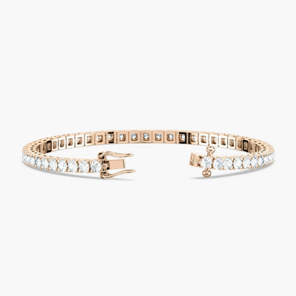Cathy Round Lab Grown Diamond Classic Tennis Bracelet
