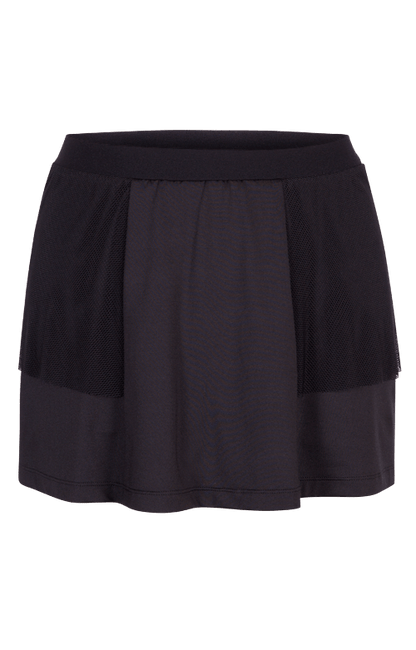 Black Delsie Skort - 13.5in Length