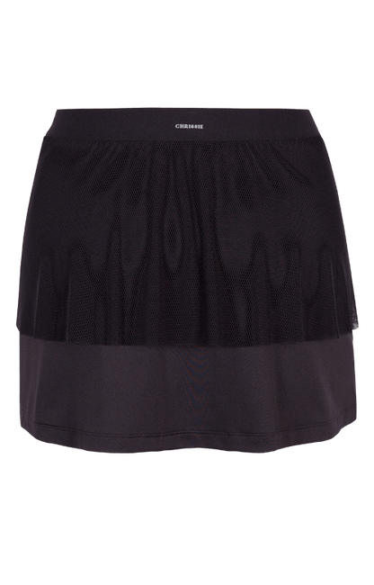 Black Delsie Skort - 13.5in Length