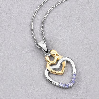 0.14 Carat Genuine Tanzanite .925 Sterling Silver Pendant by Bids.com