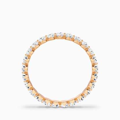 Vienna Round Cut Full Eternity Lab Grown Diamond Wedding Band