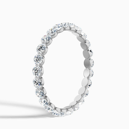 Vienna Round Cut Full Eternity Lab Grown Diamond Wedding Band