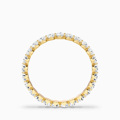 Vienna Round Cut Full Eternity Lab Grown Diamond Wedding Band