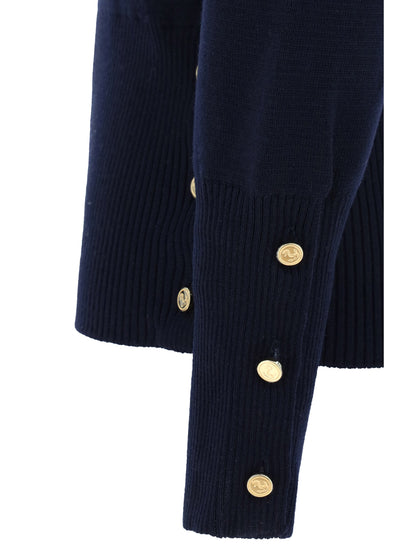 Thom Browne Women Virgin Wool Sweater by Luosophy