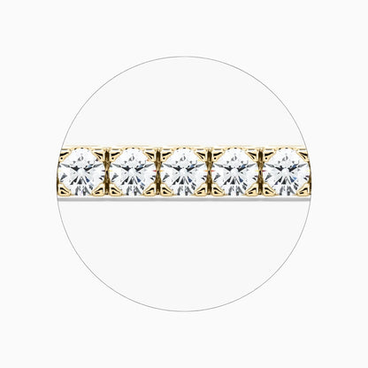 Cathy Round Lab Grown Diamond Classic Tennis Bracelet