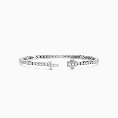 Haley Modern Round Cut Lab Diamond Tennis Bracelet