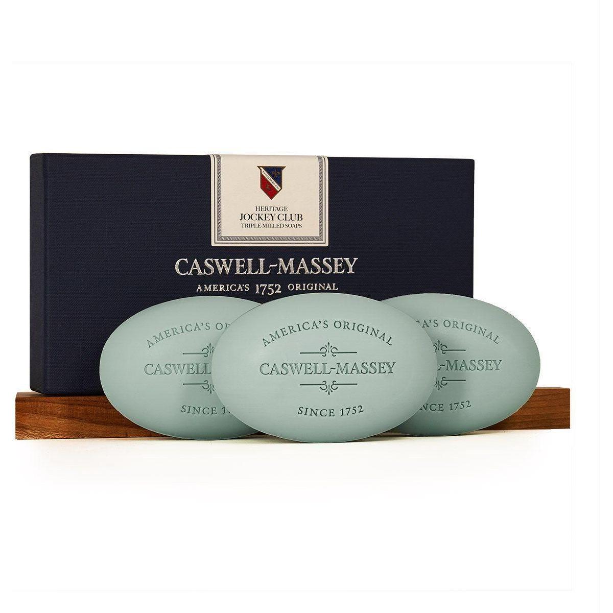 Caswell-Massey Bath Soap Box of Three 5.8 oz Each Bar Collection by Pasteur Pharmacy