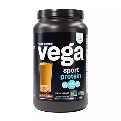 Vega Sport Protein Powder – Peanut Butter – 21.1 oz (Plant-Based) by Top Vita Shop
