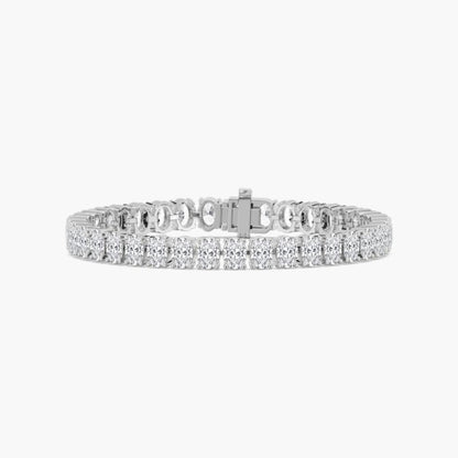 Sloane Oval Lab Grown Diamond Tennis Bracelet
