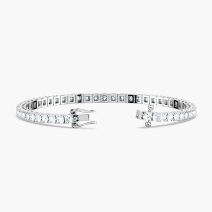 Cathy Round Lab Grown Diamond Classic Tennis Bracelet