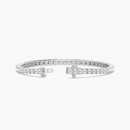 Reina Round Lab Grown Diamond Dazzling Tennis Bracelet