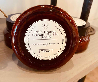 Onic Brands Balsam Fir Salt Scrub