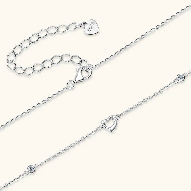 Sparkala™ 925 Sterling Silver Heart Necklace by Sparkala