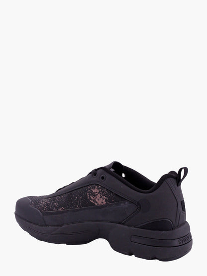 Stone Island Men Grime Man Black Sneakers by Luosophy