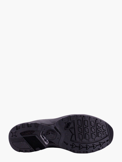 Stone Island Men Grime Man Black Sneakers by Luosophy