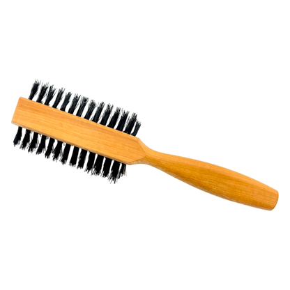Dural Pear wood half round hair brush with boar bristles - 7 rows by Pasteur Pharmacy