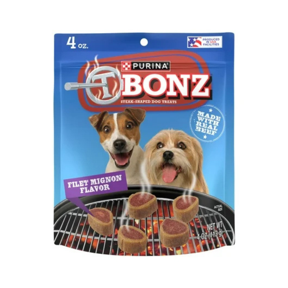 Purina T-Bonz Filet Mignon Flavor Dog Treats (4oz) by Farmacias Savia