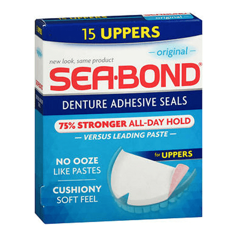 Sea-Bond Denture Adhesive Wafers Uppers 15 Wafers by Pasteur Pharmacy