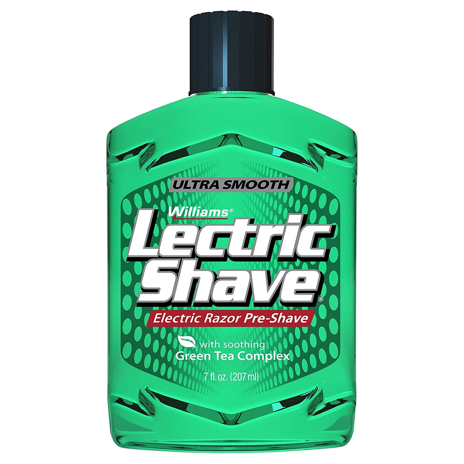Williams Lectric Shave Pre-Shave, Original 7 Oz by Pasteur Pharmacy