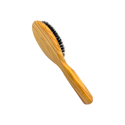 Dural Olive wood rubber cushion hair brush with boar bristles and nylon by Pasteur Pharmacy