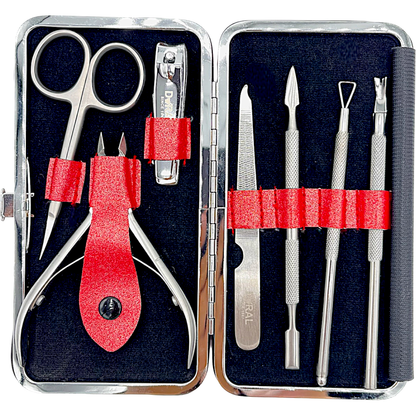Dural Manicure Pedicure Kit Red SE-202 3oz by Pasteur Pharmacy