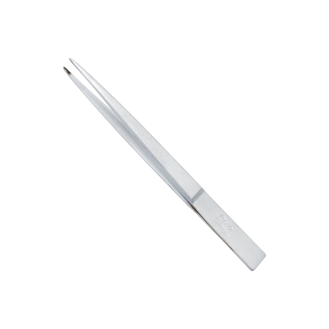 Credo Tweezers Pointed 3"Mat Chromium Blister - 16 Oz by Pasteur Pharmacy
