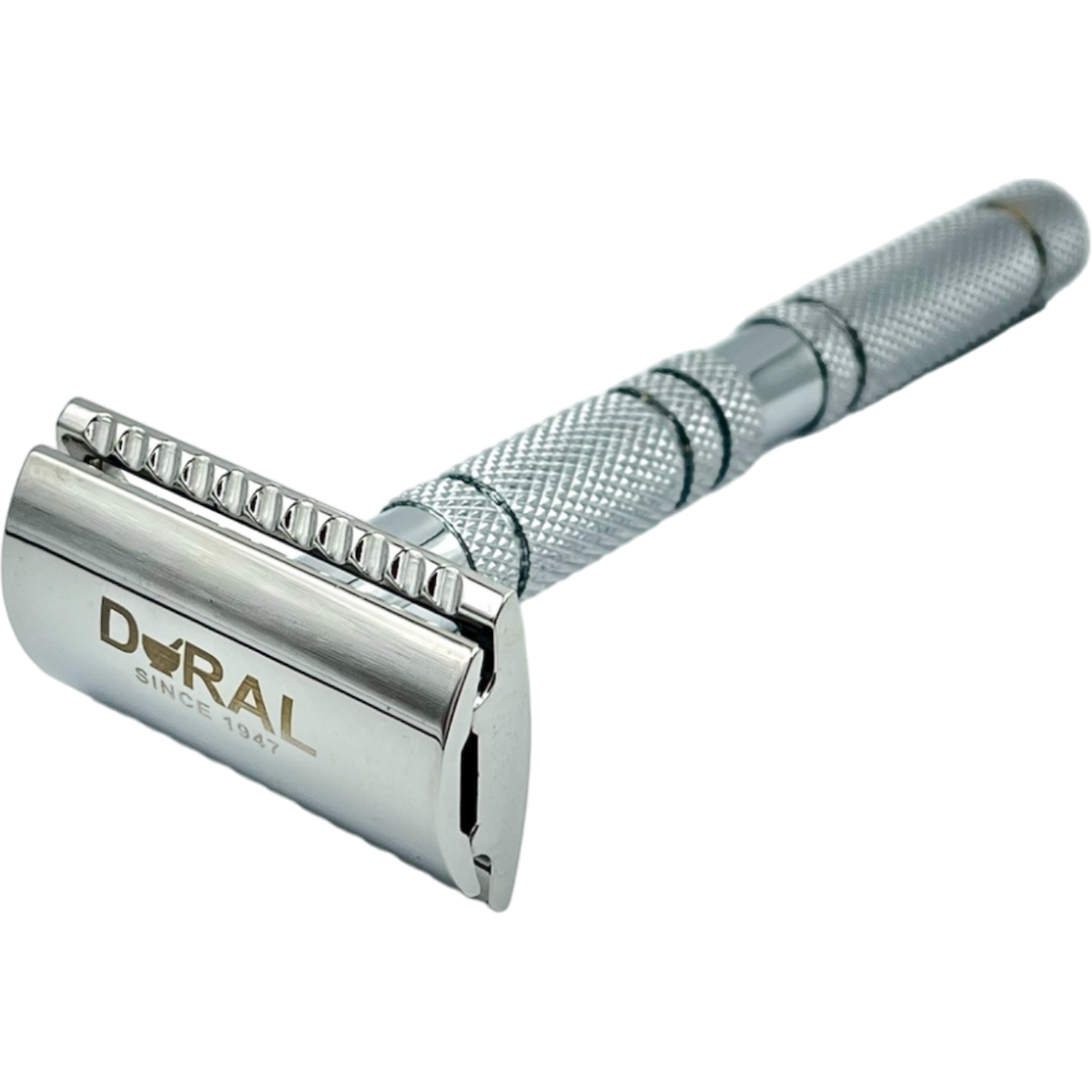 Dural holmer double edge safety razor + pouch 6oz