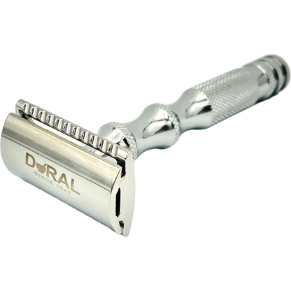 Dural Bronze Stanway Double Edge Safety Razor + Pouch by Pasteur Pharmacy