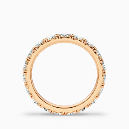 Caitlin Oval Cut Eternity Lab Grown Diamond Wedding Band
