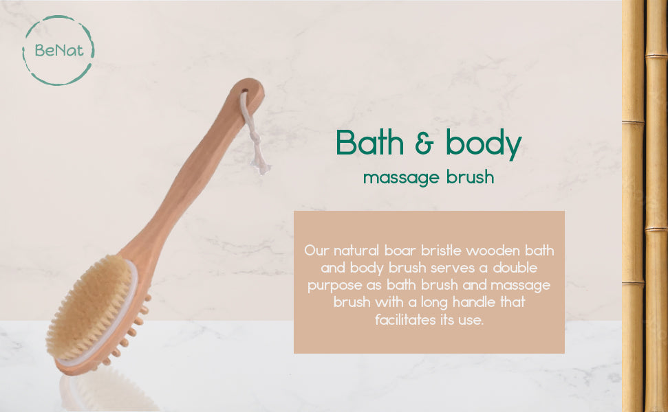 Bath &amp; Body Massage Brush by BeNat