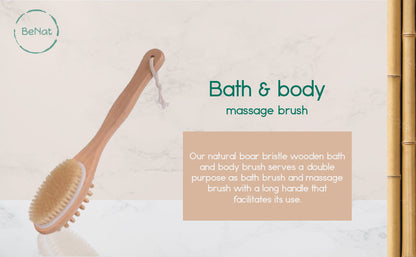 Bath &amp; Body Massage Brush by BeNat