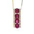 1.39ct Ruby Diamond Fashion Pendants 14KT Rose Gold by Bids.com