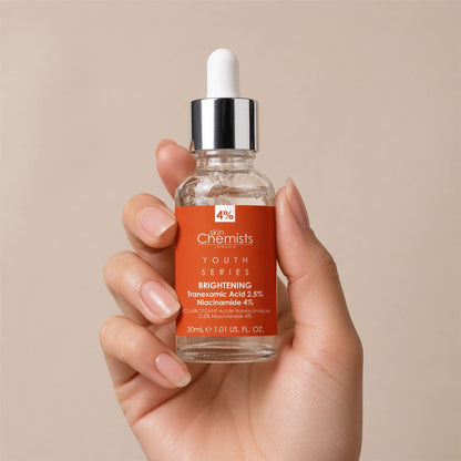 Tranexamic Acid 2.5%, Niacinamide 4% Brightening Facial Serum 30ml by skinChemists US