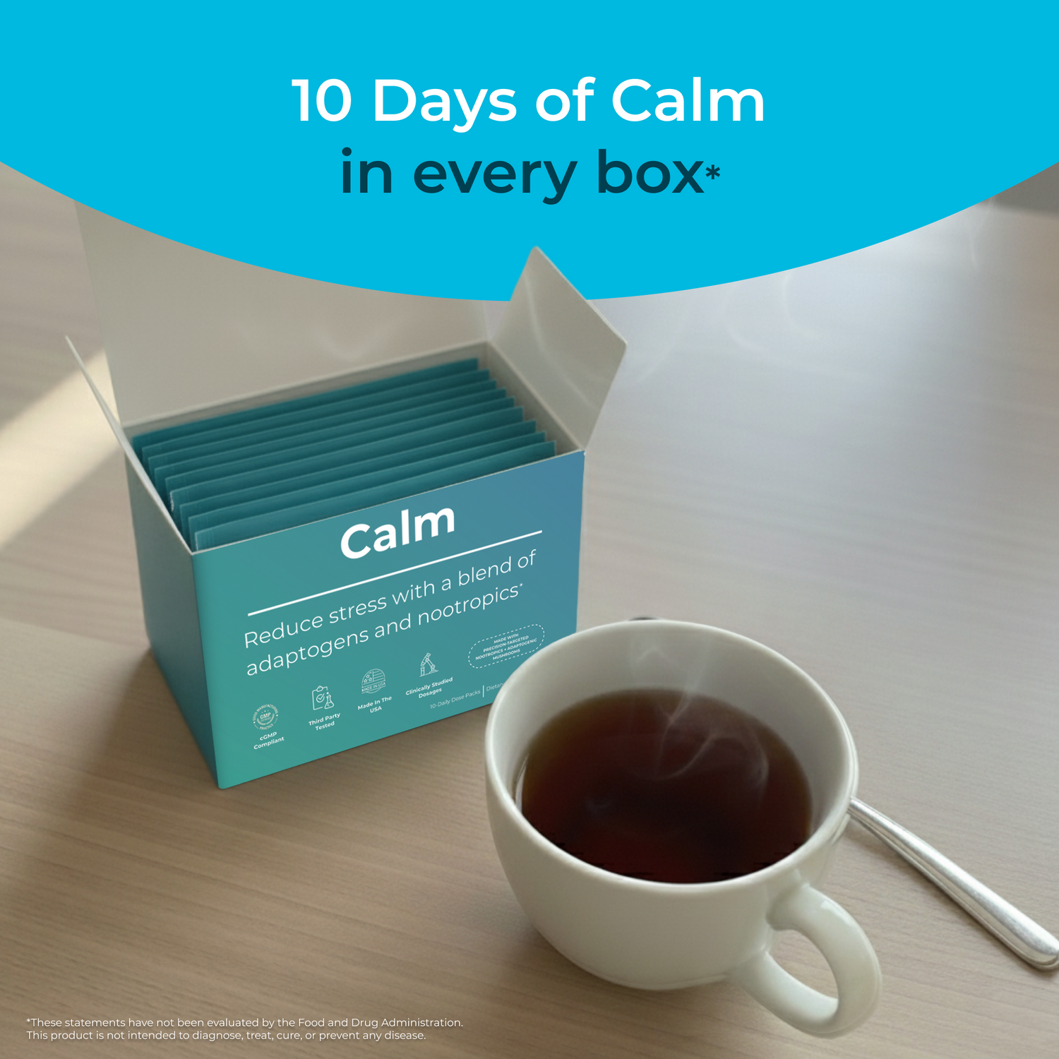 Calm 10-Travel Packs by SensIQ