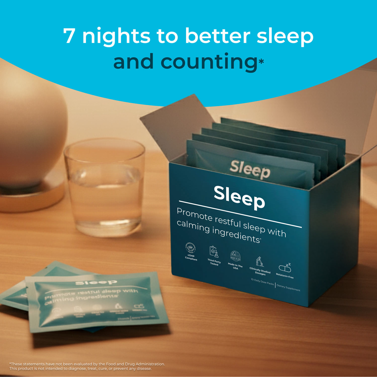 Sleep 10-Travel Packs by SensIQ