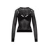 Off White Net Arrow Bralette Top Women by Luosophy