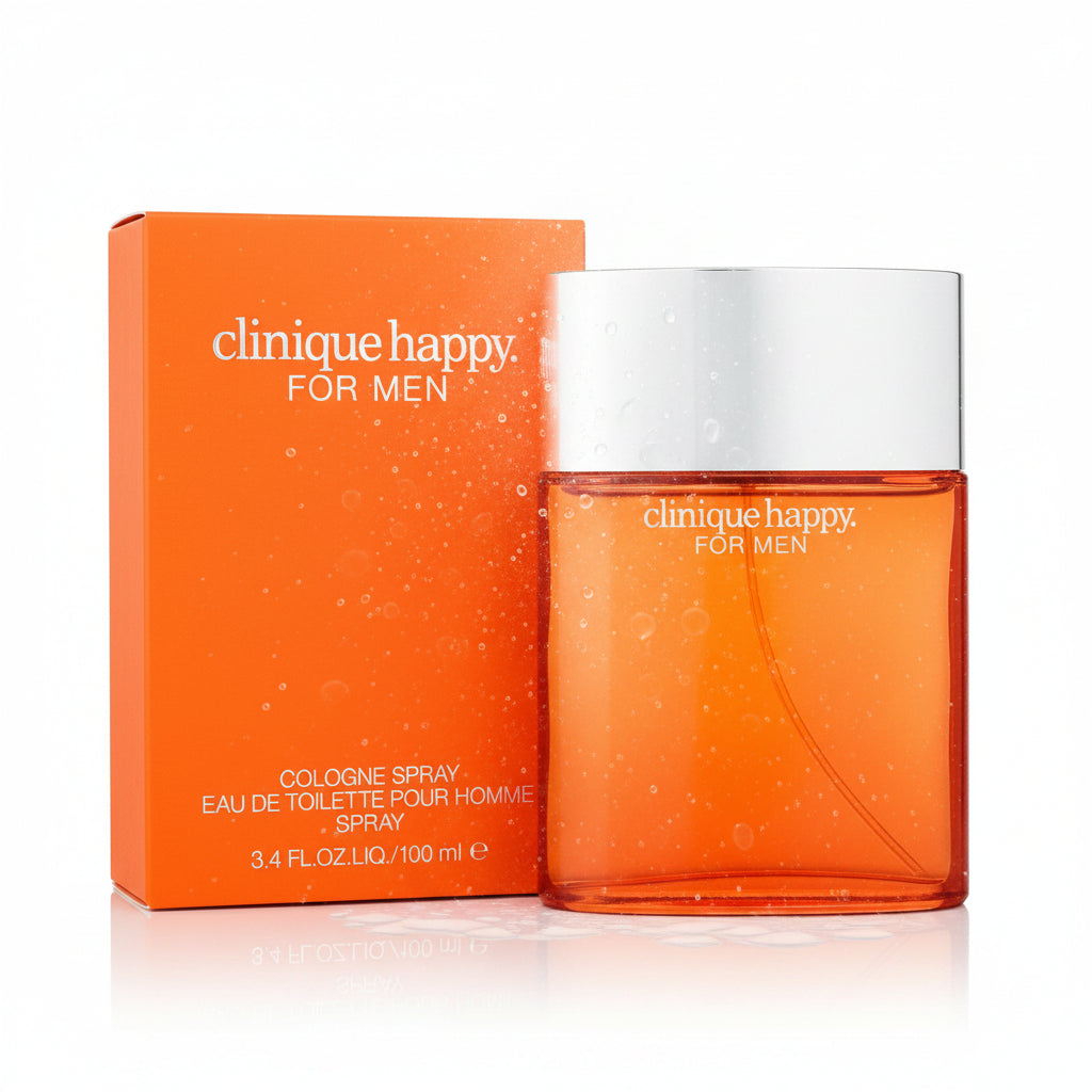 Clinique Happy For Men/ Cologne EDT Spray 3.4 Oz (M)  DestGlow