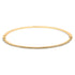 14K Yellow Gold 1/3 Cttw Diamond Half Eternity Bangle Bracelet (I-J Color, I2-I3 Clarity) - 7.75" Inches by Bids.com