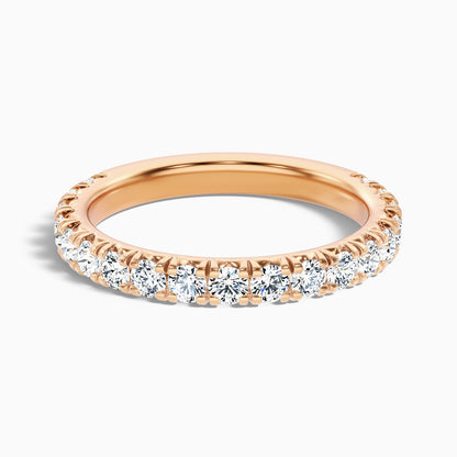 Ceryn Round Cut 3/4 Eternity Lab Grown Diamond Wedding Band