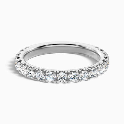 Ceryn Round Cut 3/4 Eternity Lab Grown Diamond Wedding Band