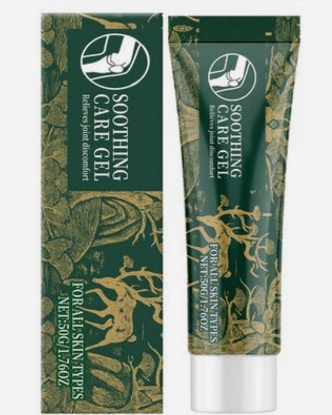 Targeted Joint Relief Gel with Cooling Fast-Absorbing Comfort All Natural Ingredients