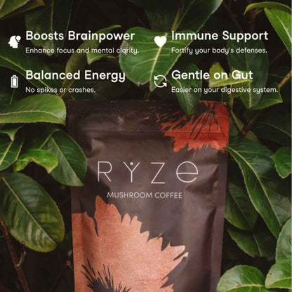 Ryze Mushroom Coffee (30 Servings) - Clearance Sale