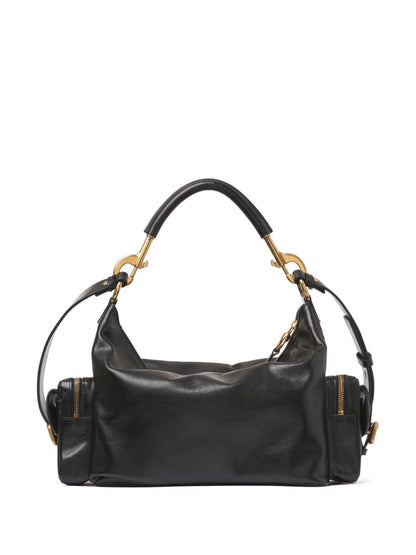 Chloe Women Shiny Leather Camera Bag by Luosophy