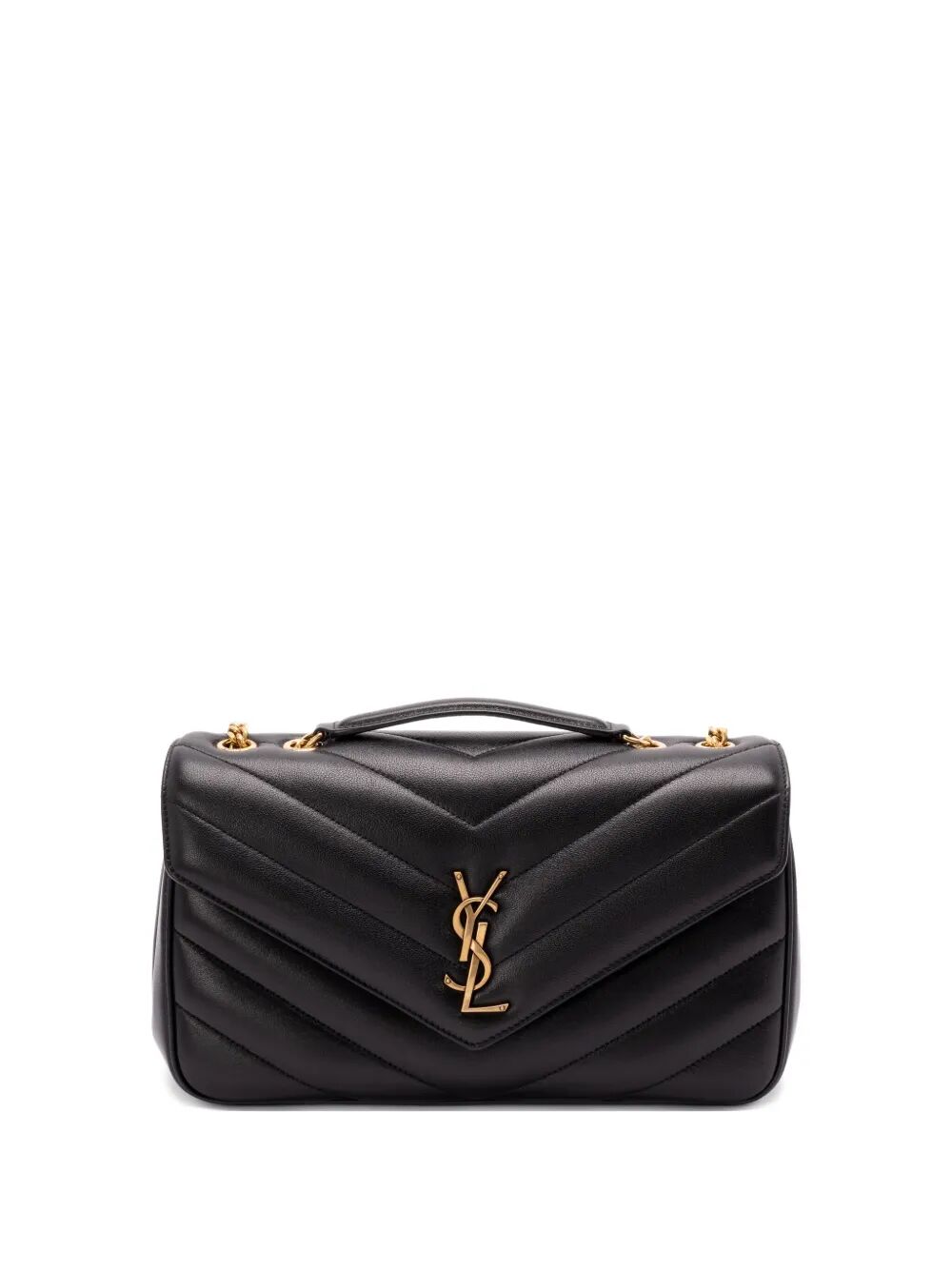 Saint Laurent Women Loulou Medium Bag In Matelassé Lambskin by Luosophy