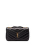 Saint Laurent Women Loulou Medium Bag In Matelassé Lambskin by Luosophy