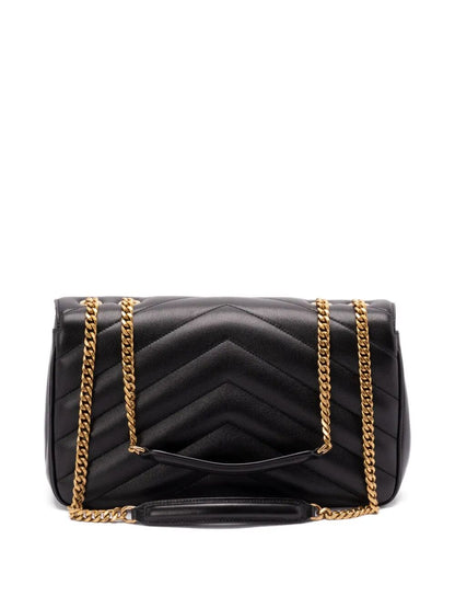 Saint Laurent Women Loulou Medium Bag In Matelassé Lambskin by Luosophy