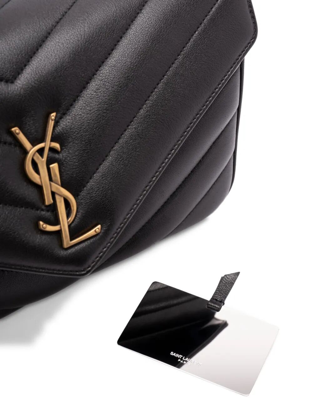 Saint Laurent Women Loulou Medium Bag In Matelassé Lambskin by Luosophy