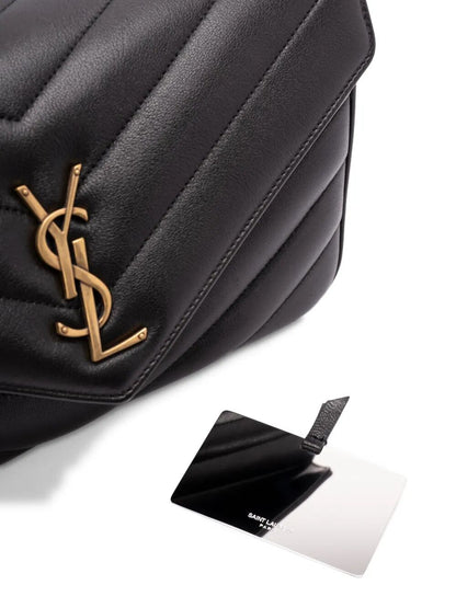 Saint Laurent Women Loulou Medium Bag In Matelassé Lambskin by Luosophy