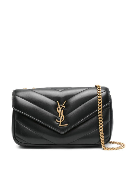 Saint Laurent Women Loulou Small Bag In Matelassé Lambskin by Luosophy