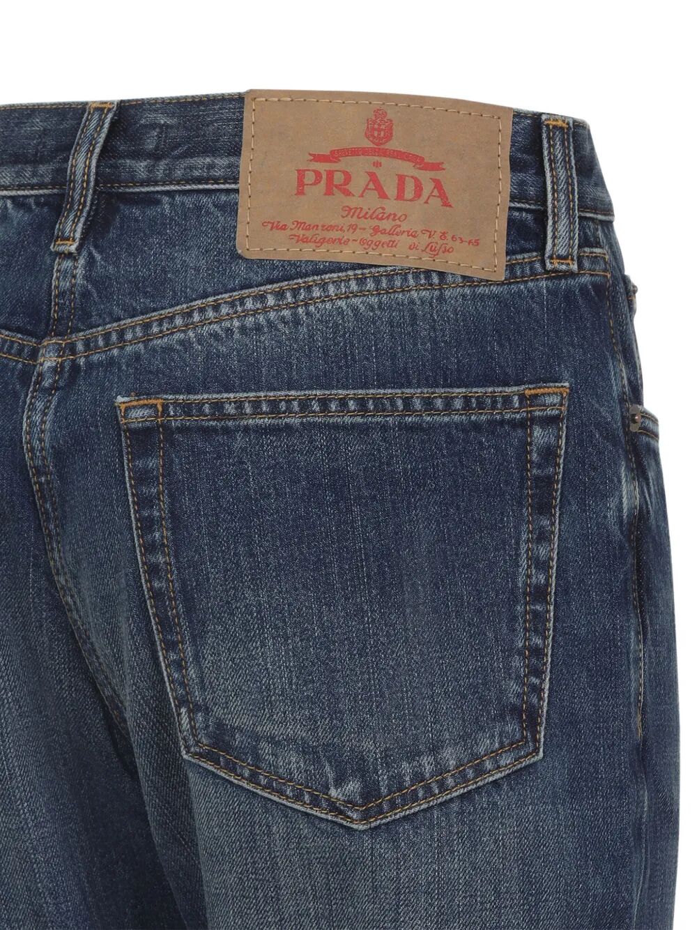 Prada Women Selvage Denim Jeans by Luosophy